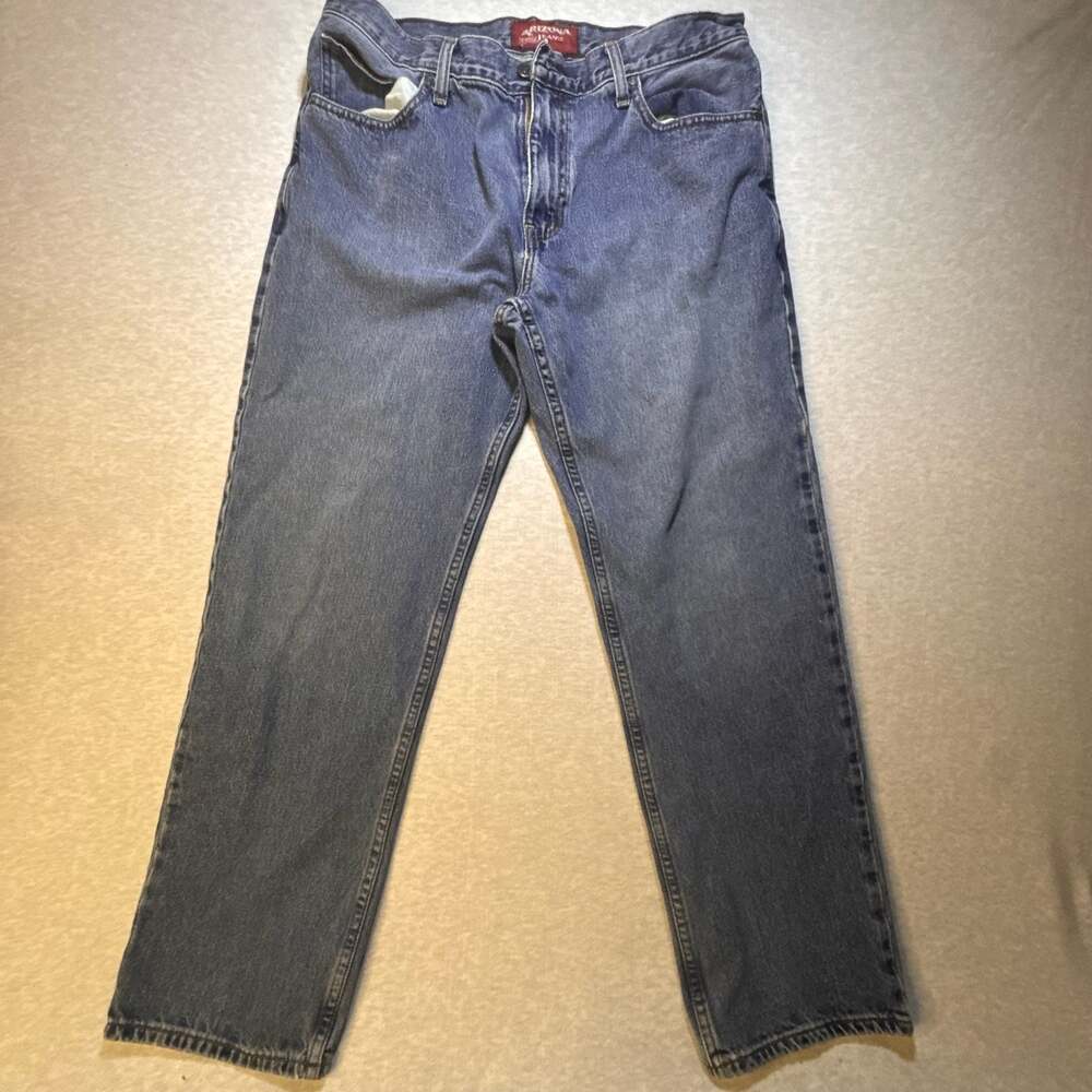 Arizona Jeans Co. Relaxed Straight Men's Blue Denim Jeans Size 34x30
